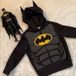 H&M Kids Batman Sweater & Batman Doll